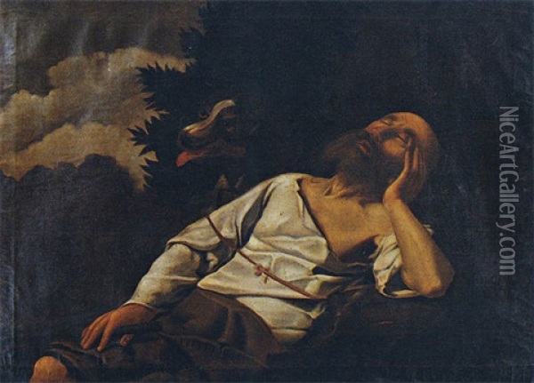 The Awakening Of Jacob Oil Painting - Dimitrios Stelakatos
