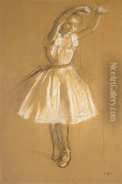 Petite Danseuse Oil Painting - Edgar Degas