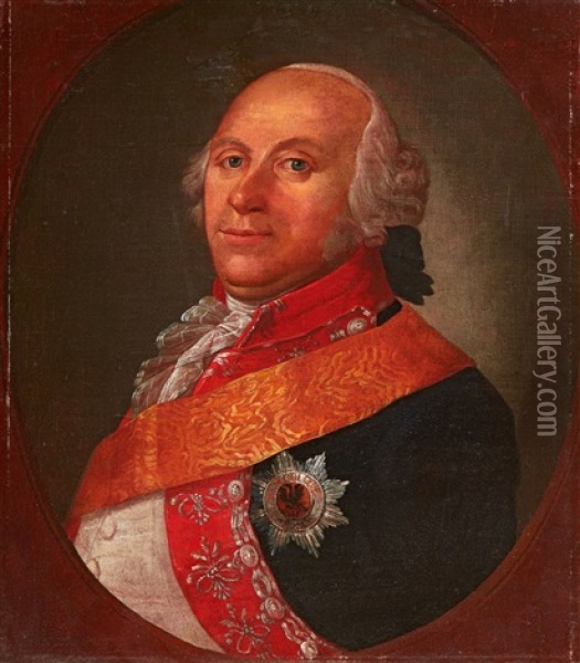 Frederick William Ii Oil Painting - Johann Christoph Frisch