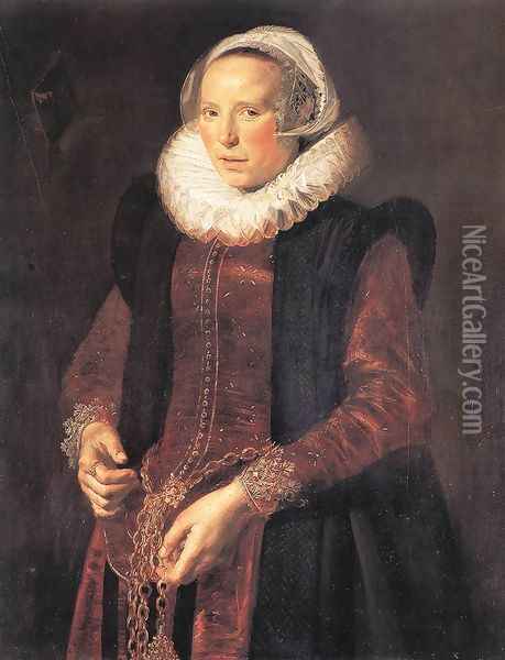 Portrait of a Woman 7 Oil Painting - Frans Hals