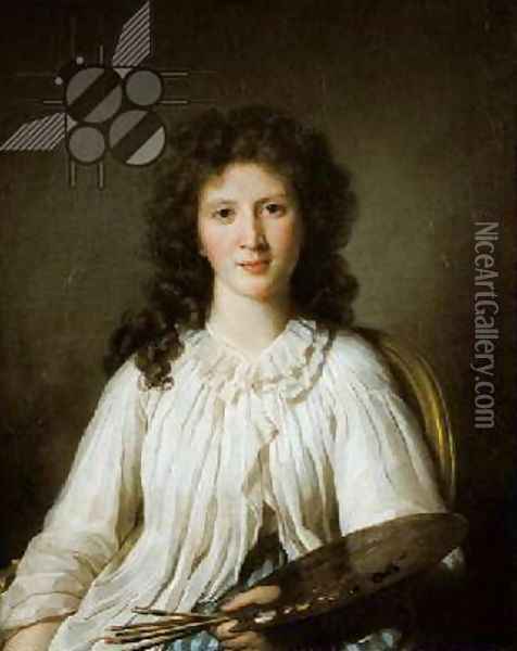 Madame Alexandre Lenoir, 1796 Oil Painting - Marie Genevieve Bouliard