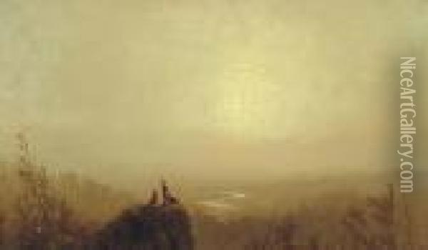View Of Rappahannock Valley Oil Painting - John Williamson