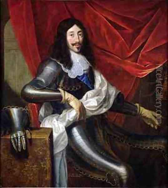 Louis XIII King of France and Navarre Oil Painting - Justus van Egmont
