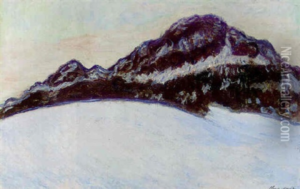 Mont Kolsaas, Norvege Oil Painting - Claude Monet