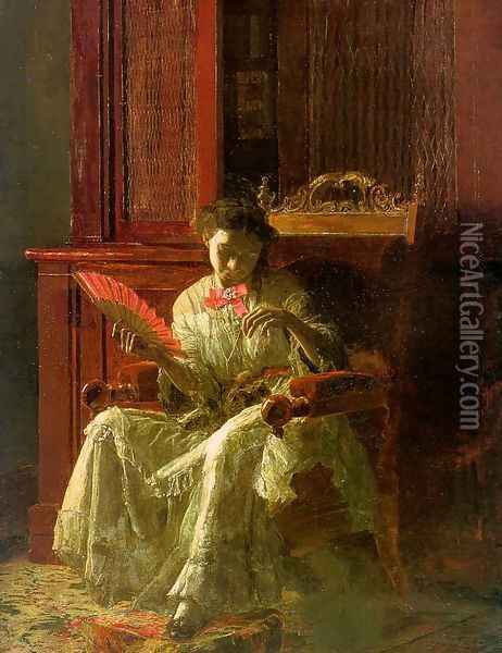 Kathrin 1872 Oil Painting - Thomas Cowperthwait Eakins