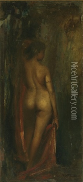 Untitled (nude) Oil Painting - Antonio Xavier Trindade