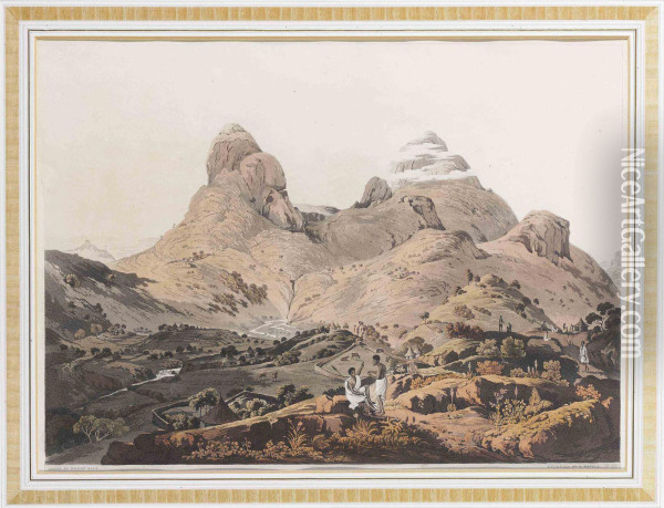 The Mountains Of Samayut Oil Painting - Daniel Havell
