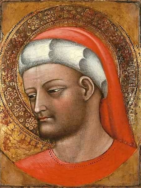 Head of St. Cosmas 2 Oil Painting - Piero di Alvaro