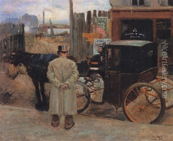 The Coach Oil Painting - Leon Carre
