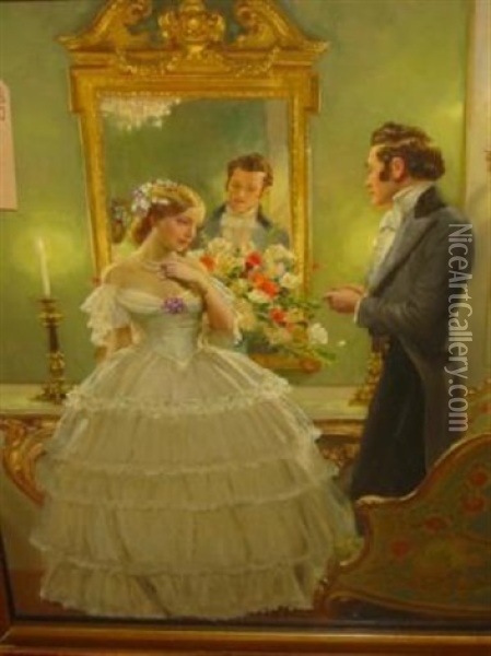Going To The Ball Oil Painting - Frank Dean