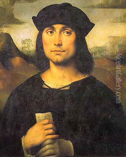 Evangelista Scappi 1500-05 Oil Painting - Francesco Francia