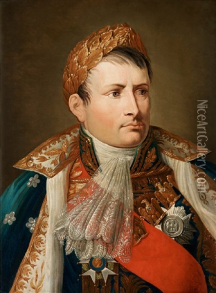 Napoleon Bonaparte Oil Painting - Andrea Appiani