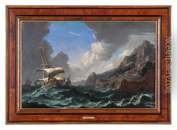 Fortuna Di Mare Oil Painting - Bonaventura Peeters the Elder