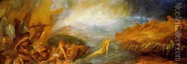 Creation Oil Painting - George Frederick Watts