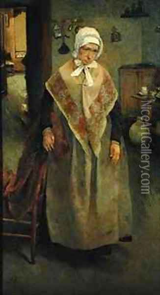 The Elderly Servant Oil Painting - Leon Henri Marie Frederic