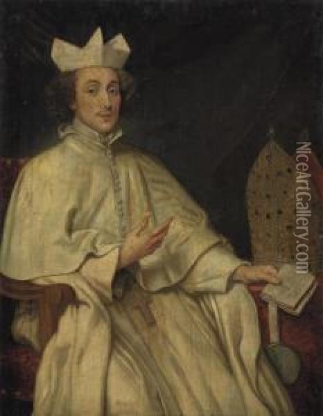 Portrait Of Herman Joseph Van Der Porter Oil Painting - Pieter Thijs