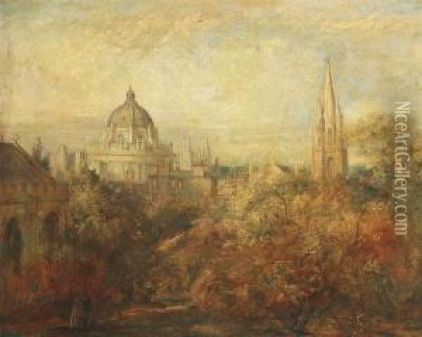 The Radcliffe Camera, Oxford Oil Painting - Philip Wilson Steer