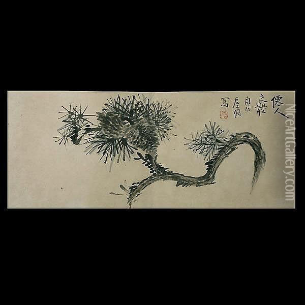 Untitled Oil Painting - Gao Fenghan