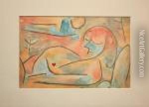 Winter Oil Painting - Paul Klee