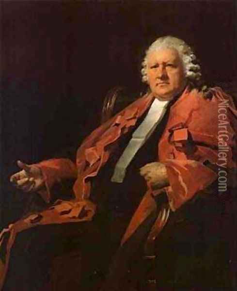 Portrait Of Lord Newton 1806 Oil Painting - Sir Henry Raeburn