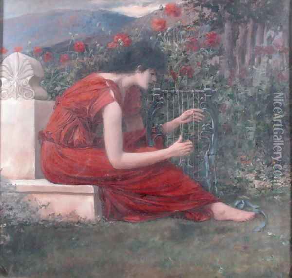 Twilight, 1894 Oil Painting - Thomas Ralph Spence