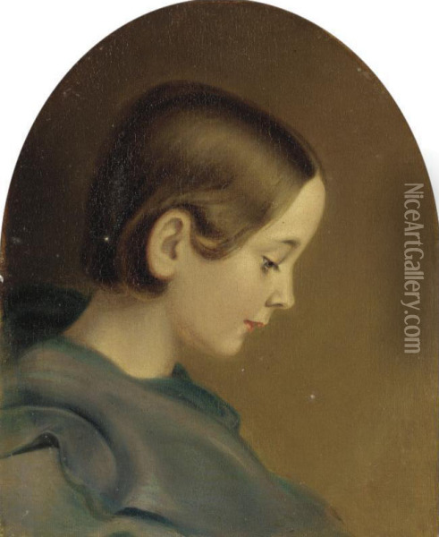 Portrait Of Emily Catherine Seymour Oil Painting - Jane Fortescue Seymour