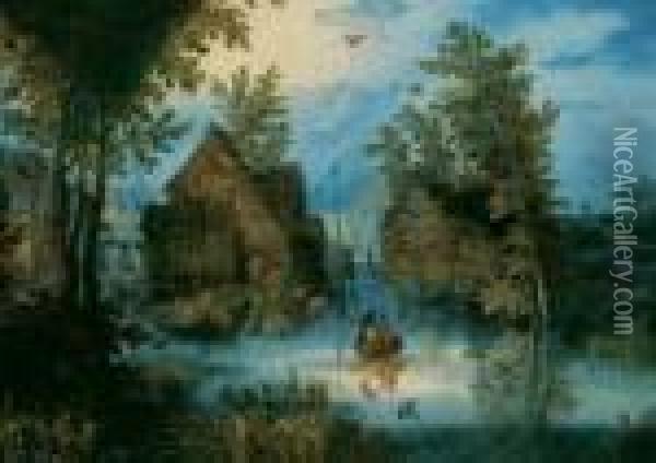 Dorf Oil Painting - Jan Brueghel the Younger