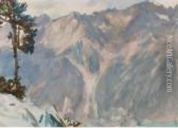 The Tyrol Oil Painting - John Singer Sargent