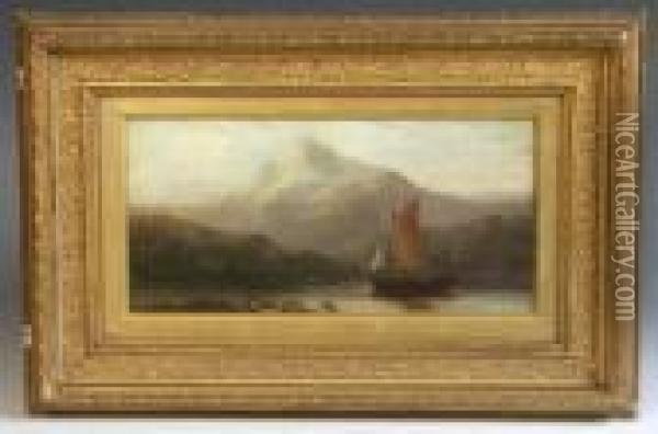 Sailing Boat Oil Painting - Sidney Richard Percy