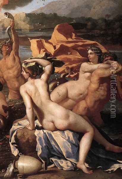 The Triumph of Neptune (detail-2) 1634 Oil Painting - Nicolas Poussin