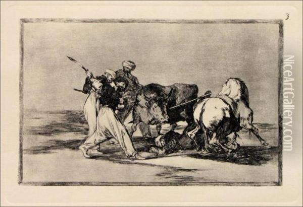 The Moors Oil Painting - Francisco De Goya y Lucientes