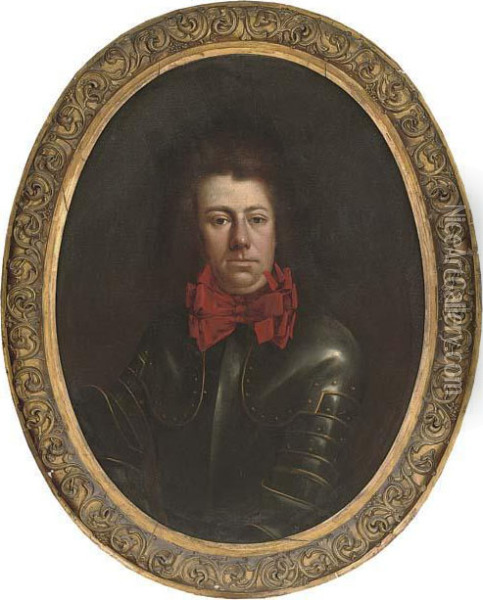 Portrait Of A Gentleman Oil Painting - Henri Gascard