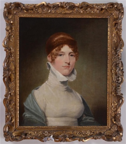 Portrait Of Mrs. Dillon Oil Painting - Sir Henry Raeburn