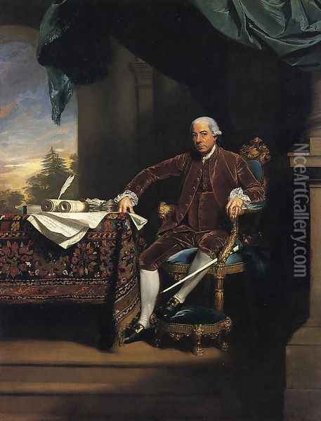 Henry Laurens Oil Painting - John Singleton Copley