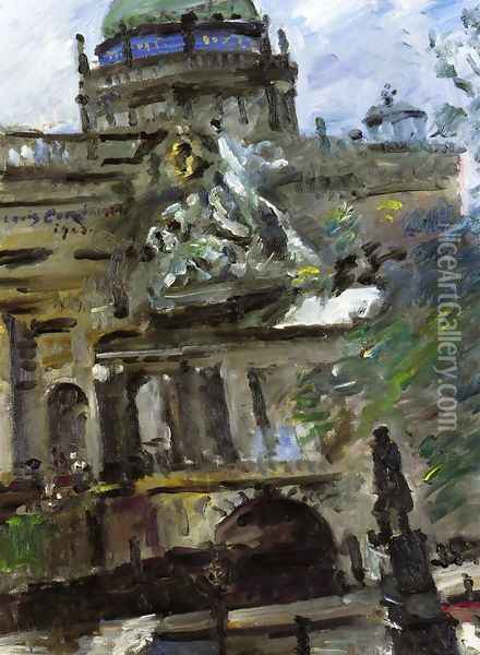 Schlossfreiheit, Berlin Oil Painting - Lovis (Franz Heinrich Louis) Corinth