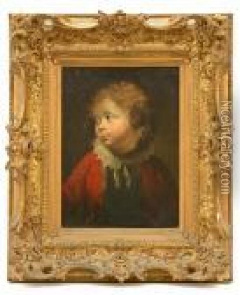 George Iv As A Child Oil Painting - Sir Joshua Reynolds
