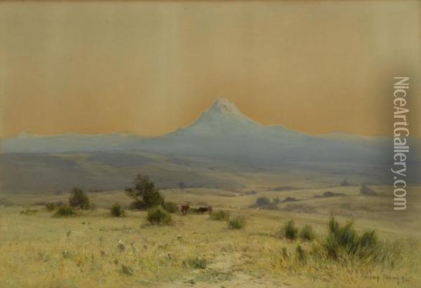 Colorado Landscape Oil Painting - Harvey Otis Young