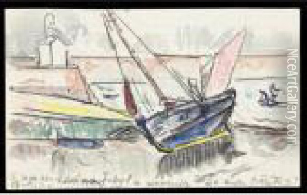 Marine Oil Painting - Paul Signac