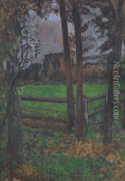 La Prairie Oil Painting - Jean-Edouard Vuillard