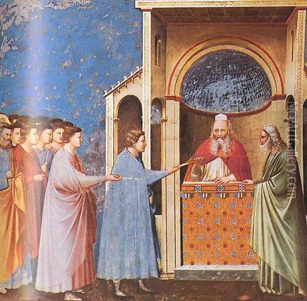 Scrovegni 10 Oil Painting - Giotto Di Bondone