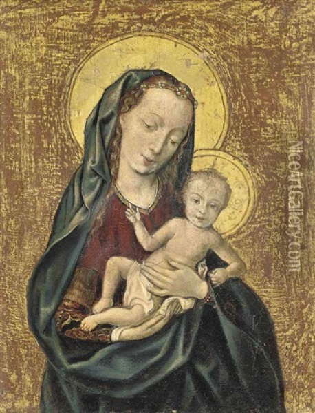 The Madonna And Child Oil Painting - Dieric Bouts the Elder