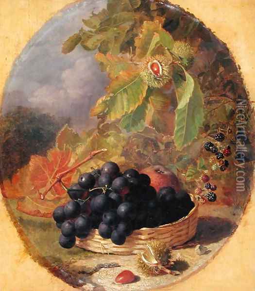 The Four Seasons- Autumn, 1872 Oil Painting - Eloise Harriet Stannard