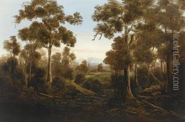 Landscape Oil Painting - William Henry Short