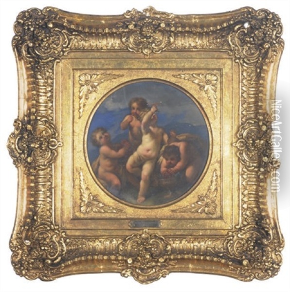 An Allegory Of Earth (+ Companion Painting Of An Allegory Of Air, Irgr; 2 Works) Oil Painting -  Parmigianino (Michele da Parma)