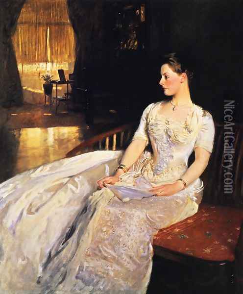 Mrs. Cecil Wade Oil Painting - John Singer Sargent