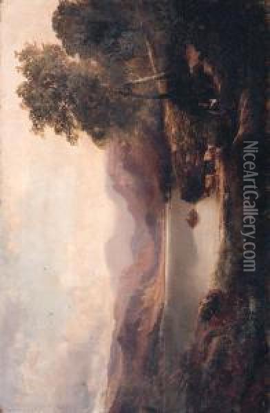 Derwentwater, Cumbria Oil Painting - Thomas, Tom Seymour