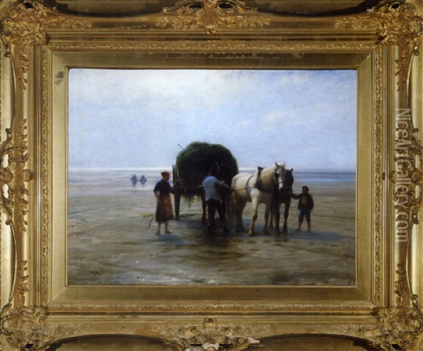 The Last Load Oil Painting - William Edward Norton