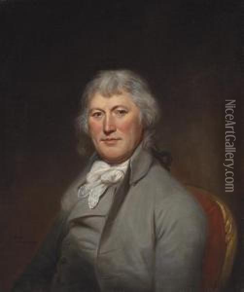 Portrait Of James W. Depeyster Oil Painting - Charles Willson Peale