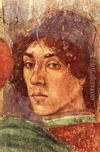 Self Portrait Oil Painting - Filippino Lippi