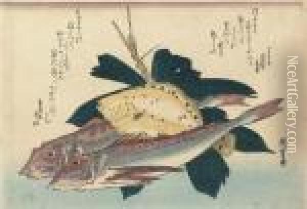 And Later Oil Painting - Utagawa or Ando Hiroshige